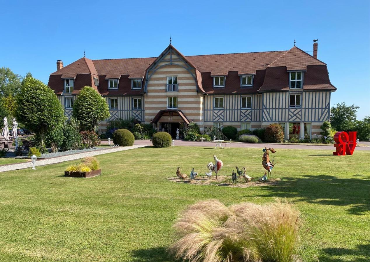 Le Manoir De La Poterie & Spa Cricqueboeuf Exterior photo
